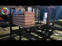 敷石生産ライン