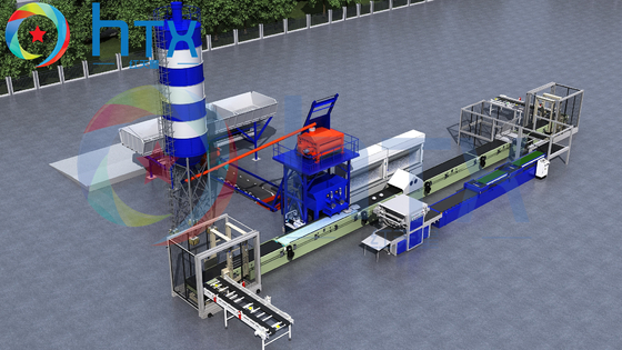 機械機械を作る既製文化石の鋳造に投薬するコンクリート スラブ