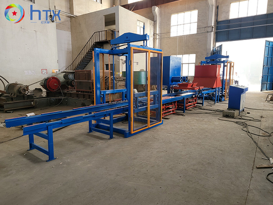 800-1000m2自動空のブロック機械、12.7KWプラスチック パレット コンクリート ブロックの生産ライン