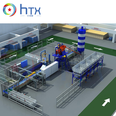 自動人工的な石造りの生産ライン縁石の石の製造業機械