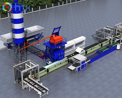 自動コンクリート・パバー・ブロック・マシン コンクリート・鋳造機