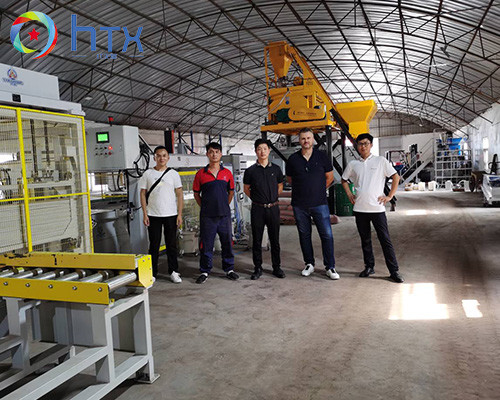 パバーブロック製造機械 人工石生産ライン
