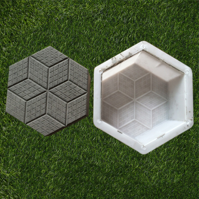 道の印刷のための連結のプレキャスト コンクリートのプラスチック ペーバー型
